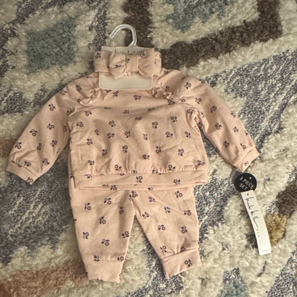 Nicole Miller Sweatsuit with Matching Headband